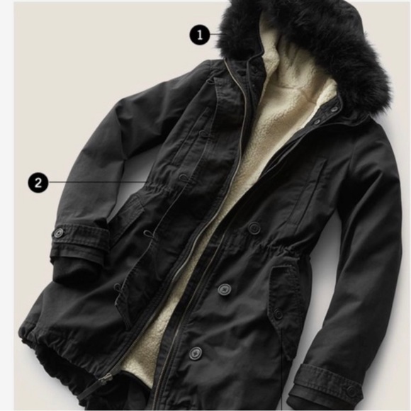 GAP 2-in-1 Moonless Night Parka - Picture 4 of 9
